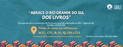 Campanha: Abrace o Rio Grande do Sul - DOE LIVROS